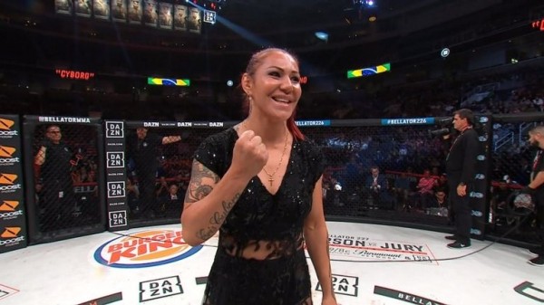Cris Cyborg has joined Bellator MMA with her sights set on the featherweight world title
